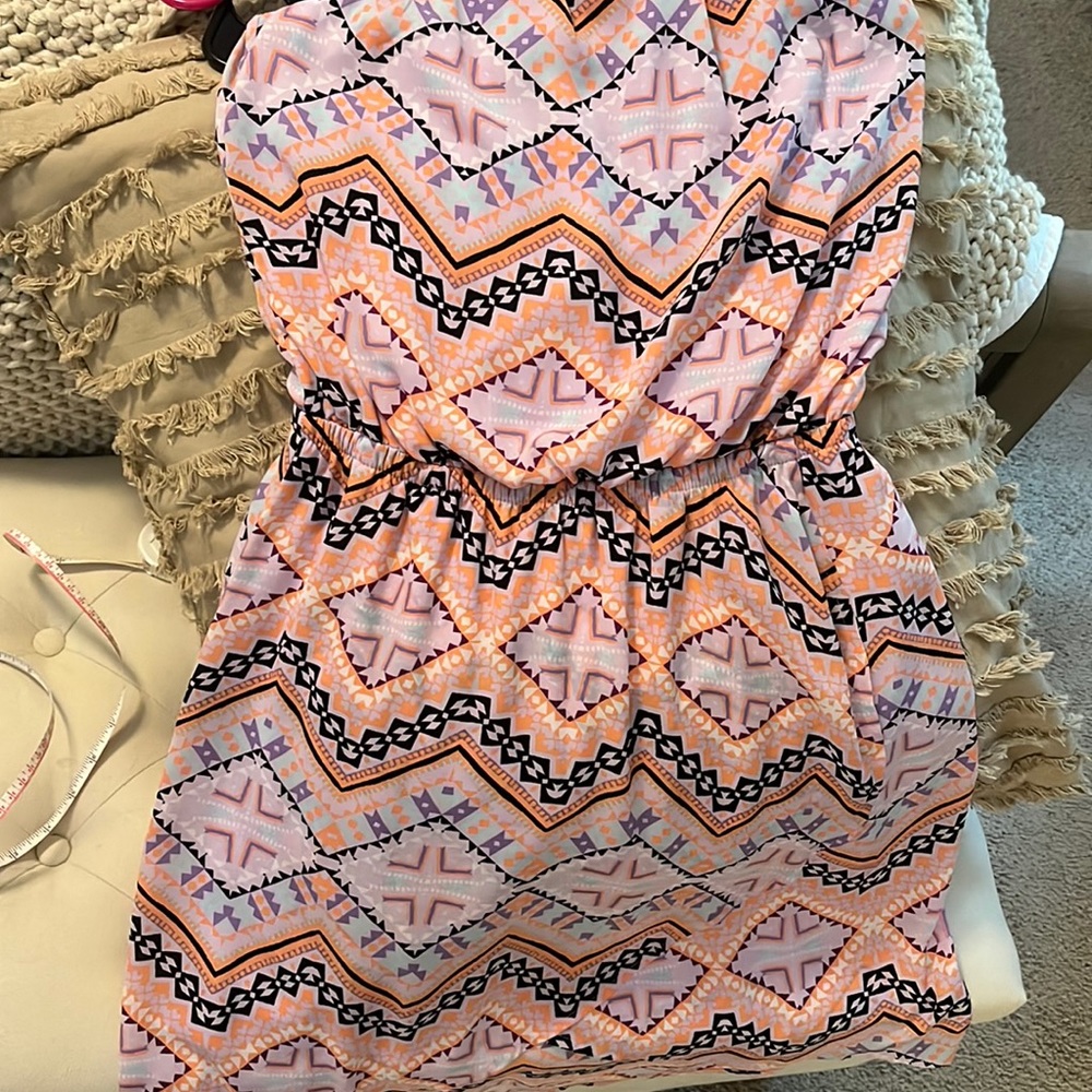 Strapless dress